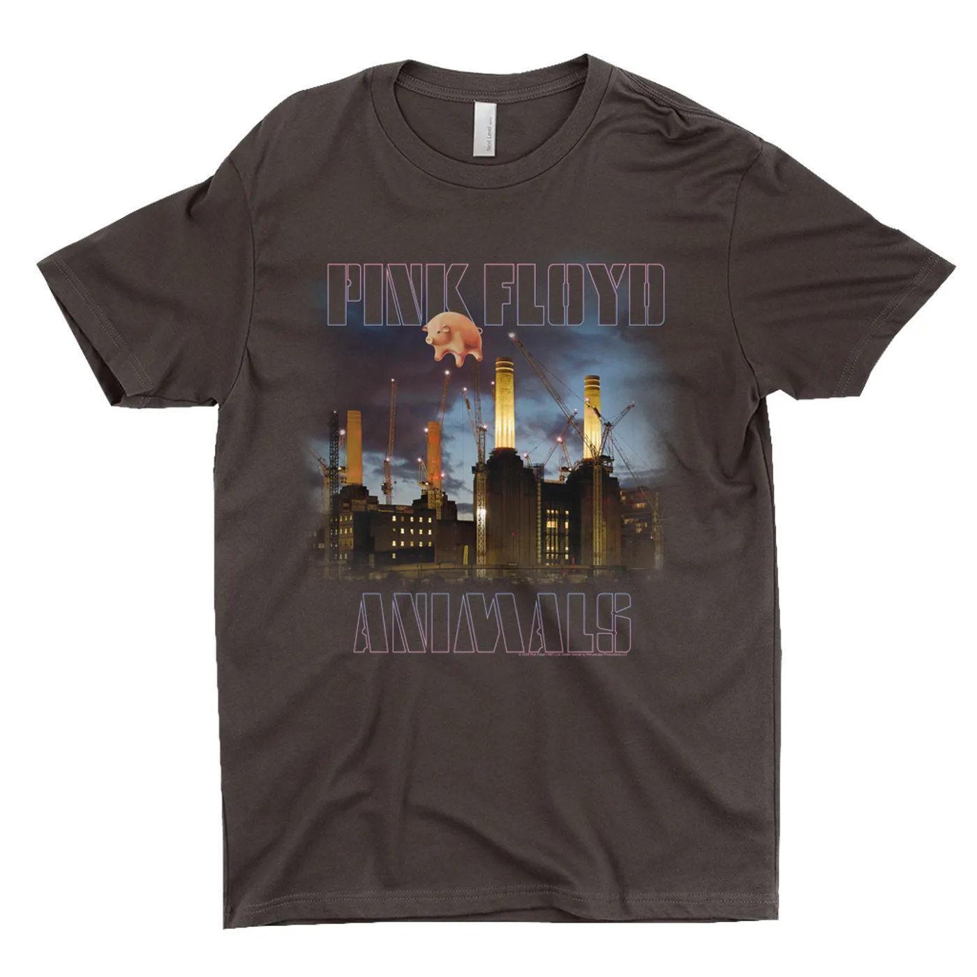 Pink Floyd T-Shirt | Animals Night Sky Pink Floyd Dark Shirt