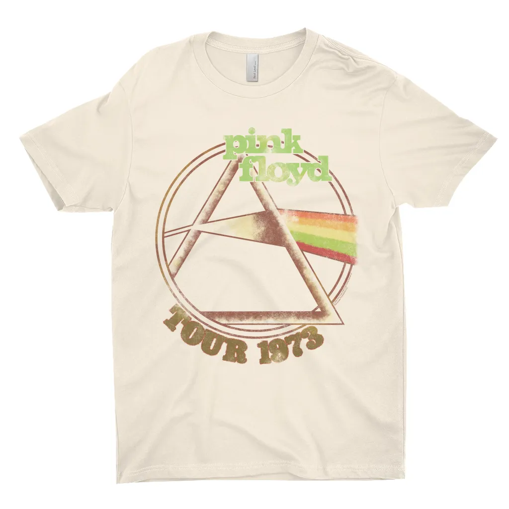 T-Shirt | Retro Green Tour 1973 Distressed Light Shirt
