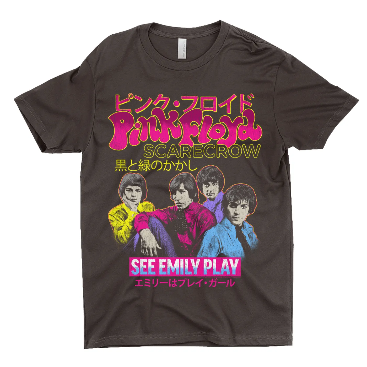 Pink Floyd T-Shirt | See Emily Play Japan (Merchbar Exclusive) Pink Floyd Dark Shirt
