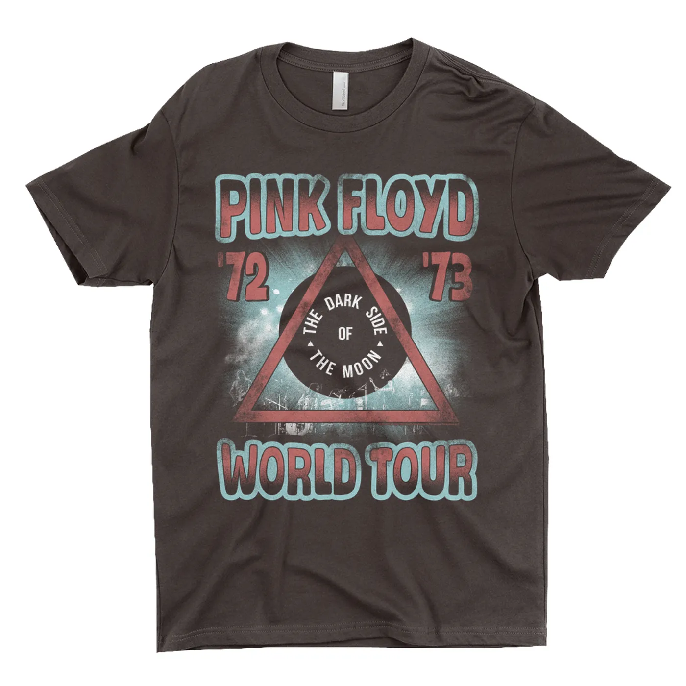 Pink Floyd T-Shirt | World Tour '72 - '73 Distressed Pink Floyd Dark Shirt