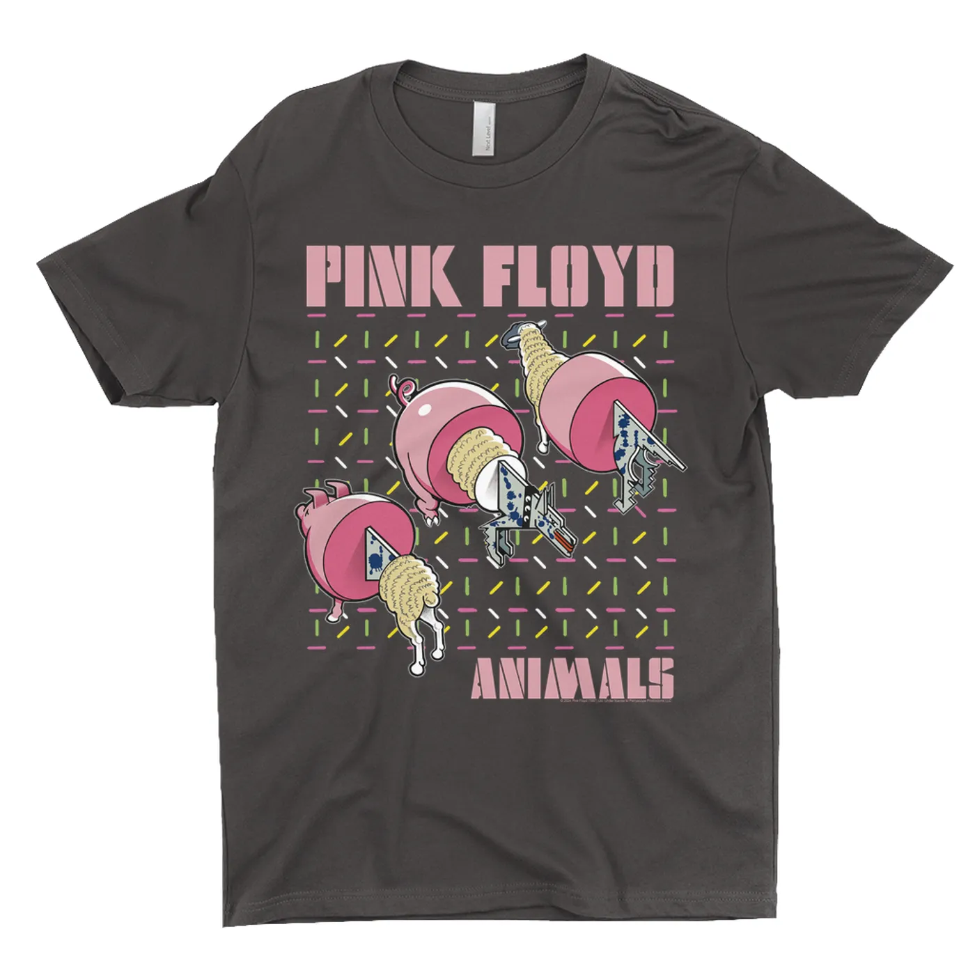 Pink Floyd T-Shirt | Pig Wolf Sheep Image Pink Floyd Dark Shirt