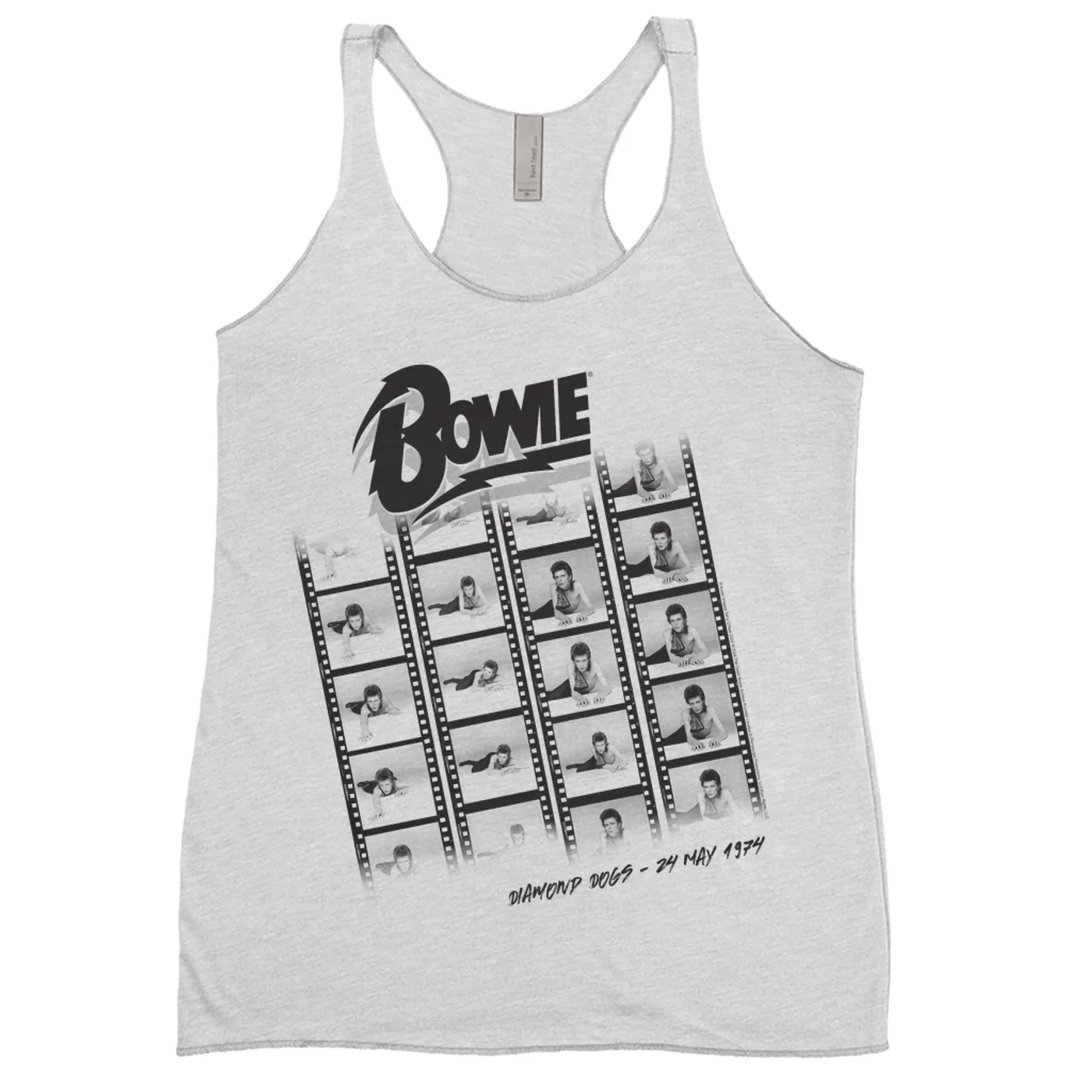 David Bowie Ladies' Tank Top | Diamond Dogs Photographic Film Design 1974 David Bowie Shirt