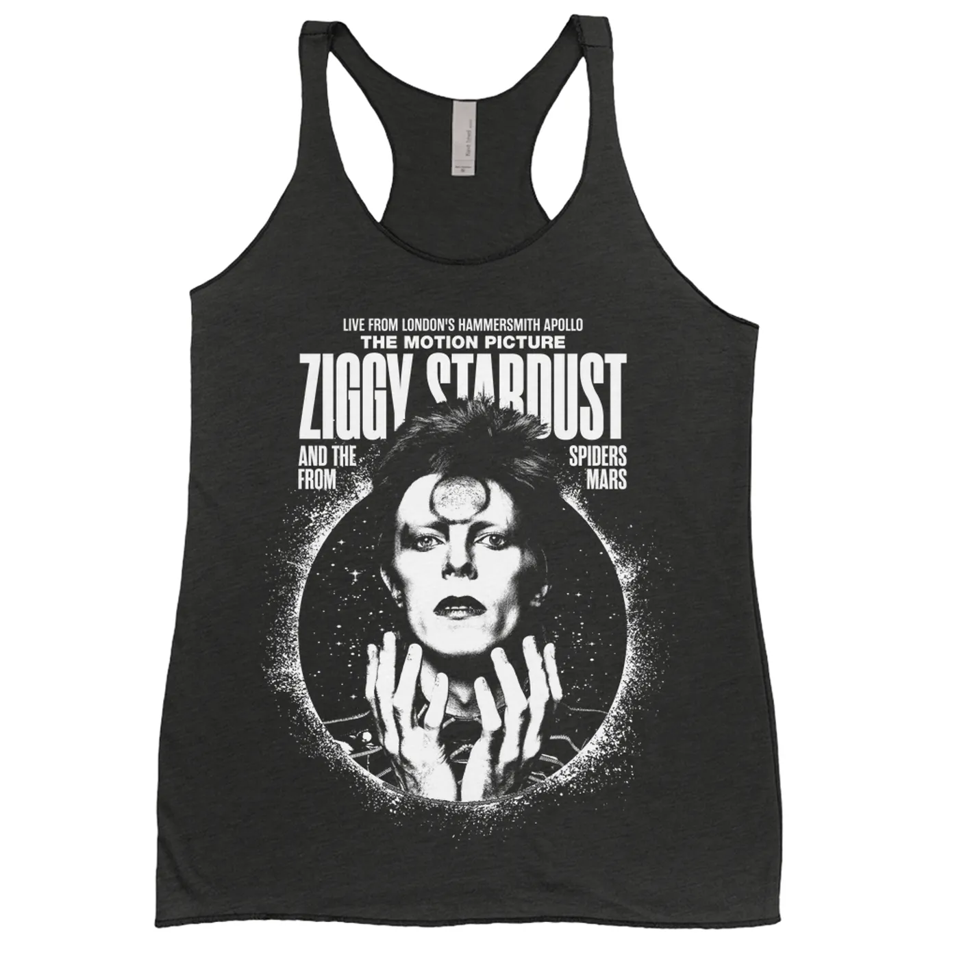 David Bowie Ladies' Tank Top | Live From Hammersmith Apollo Ziggy Stardust And The Spiders From Mars Motion Picture David Bowie Shirt