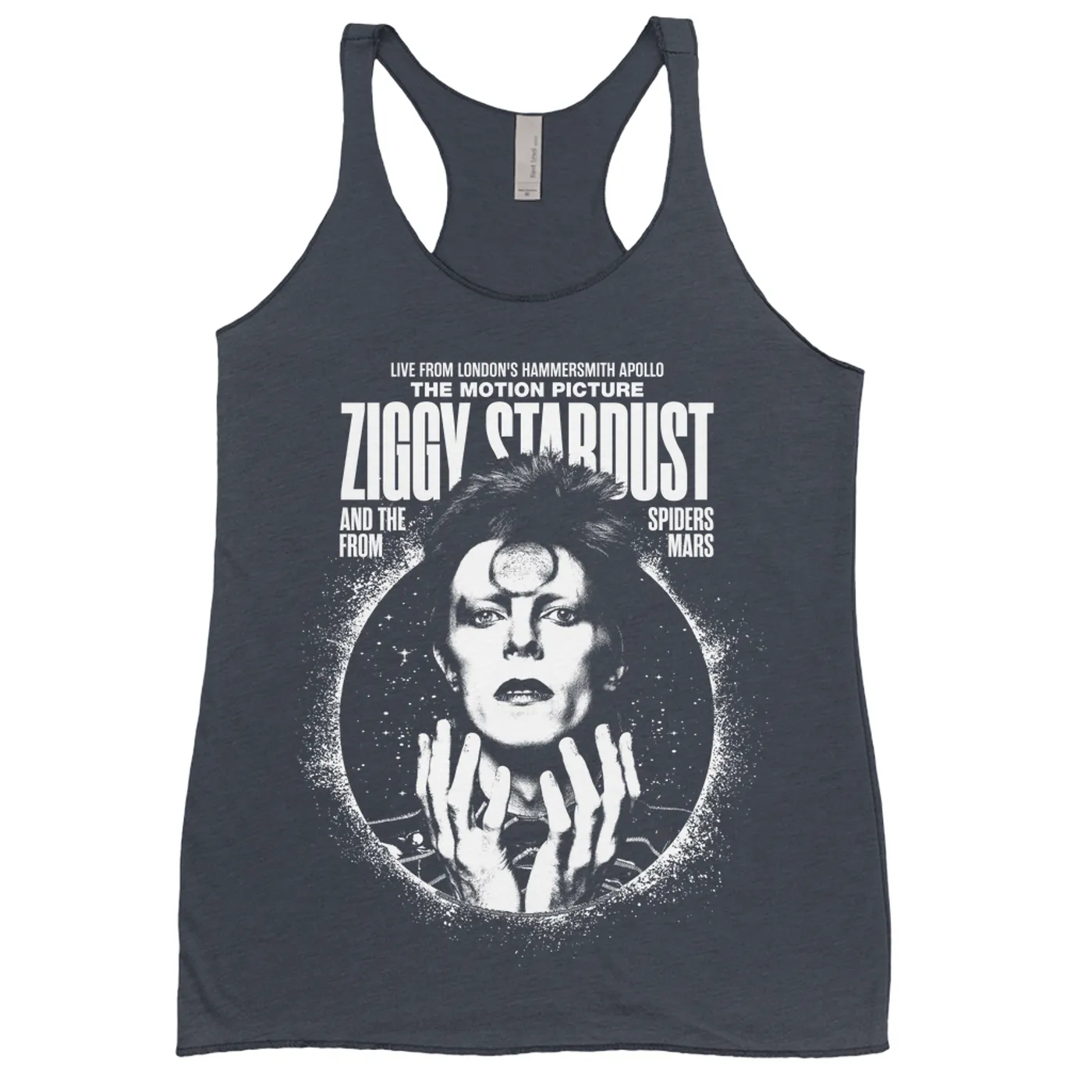 David Bowie Ladies' Tank Top | Live From Hammersmith Apollo Ziggy Stardust And The Spiders From Mars Motion Picture David Bowie Shirt