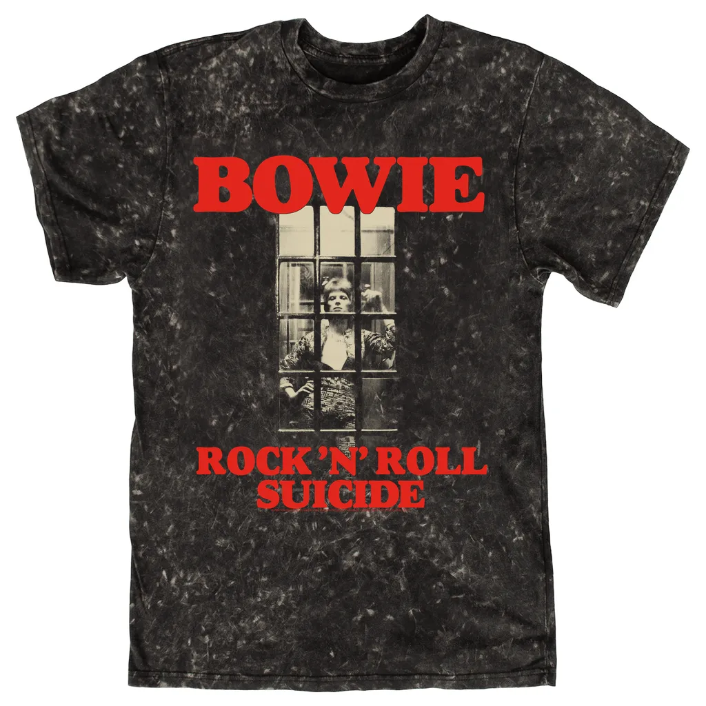 T-shirt | Retro Rock N' Roll Suicide Mineral Wash Shirt
