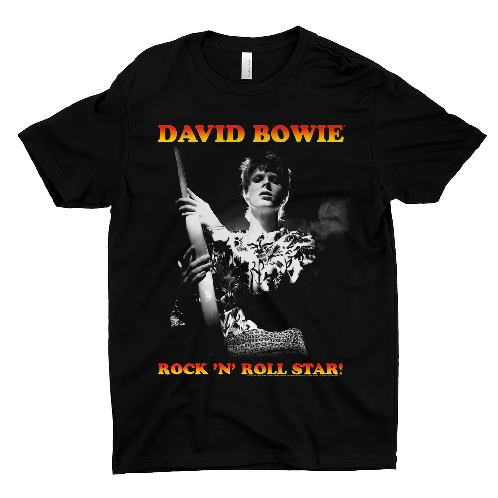 T-Shirt | Gradient Rock N' Roll Star Dark Shirt