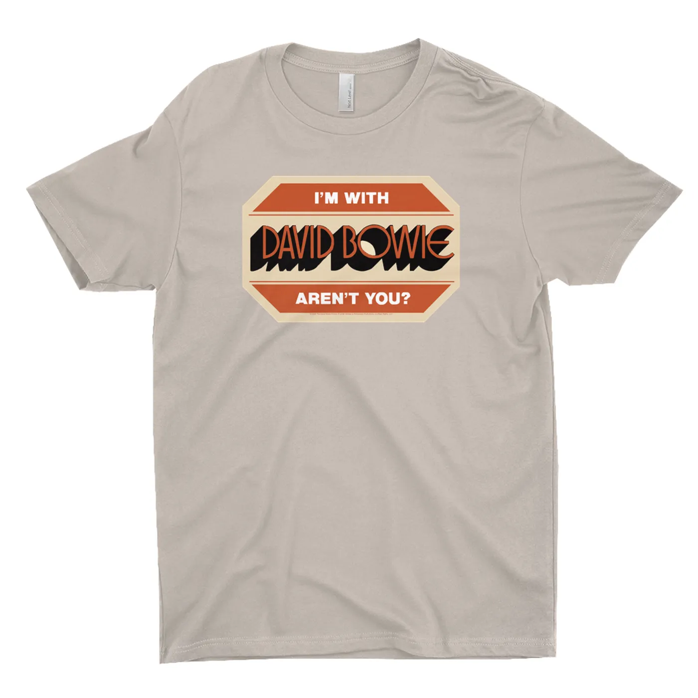 David Bowie T-Shirt | I'm With David Bowie Sticker David Bowie Light Shirt