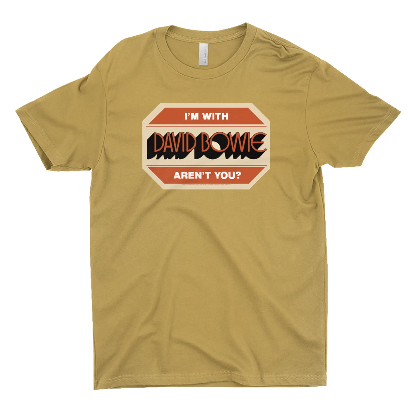 David Bowie T-Shirt | I'm With David Bowie Sticker David Bowie Light Shirt