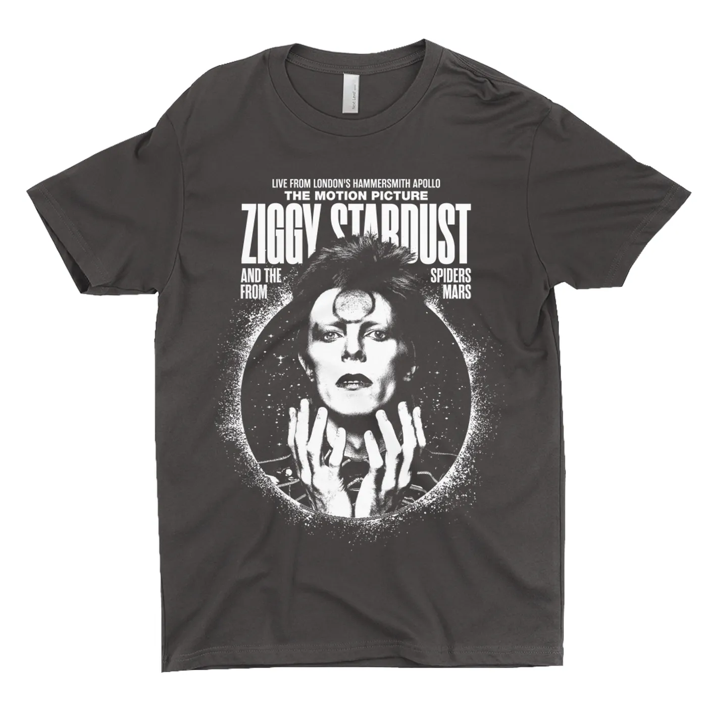 David Bowie T-Shirt | Live From Hammersmith Apollo Ziggy Stardust And The Spiders From Mars Motion Picture David Bowie Dark Shirt