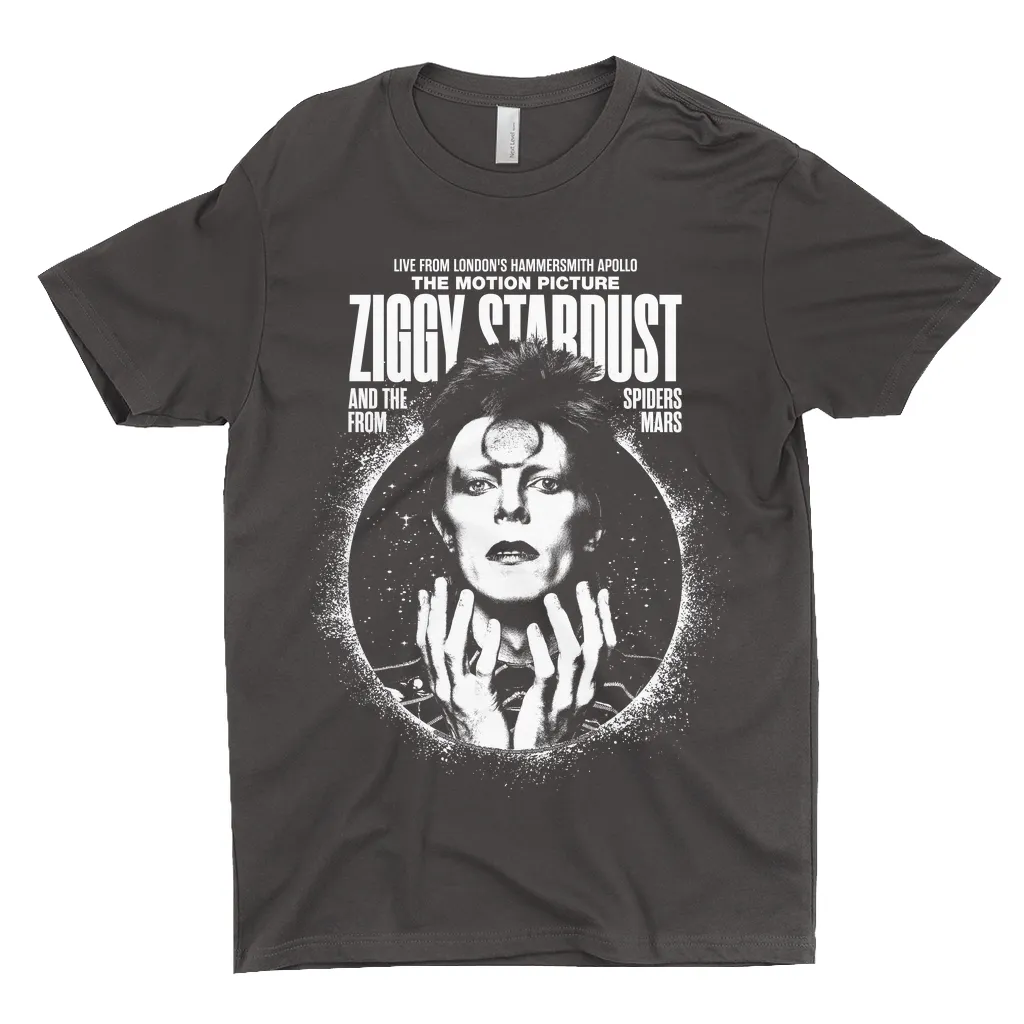 T-Shirt | Live From Hammersmith Apollo Ziggy Stardust And The Spiders From Mars Motion Picture Dark Shirt
