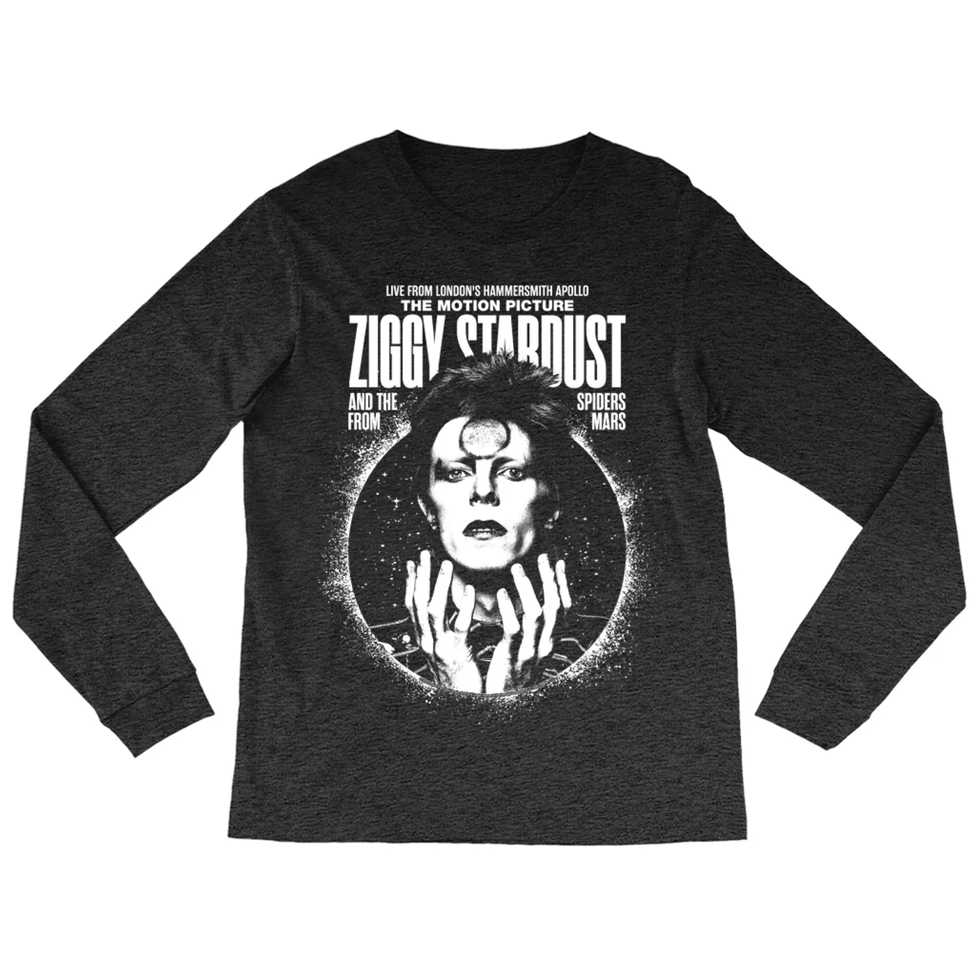 David Bowie Long Sleeve Shirt | Live From Hammersmith Apollo Ziggy Stardust And The Spiders From Mars Motion Picture David Bowie Shirt