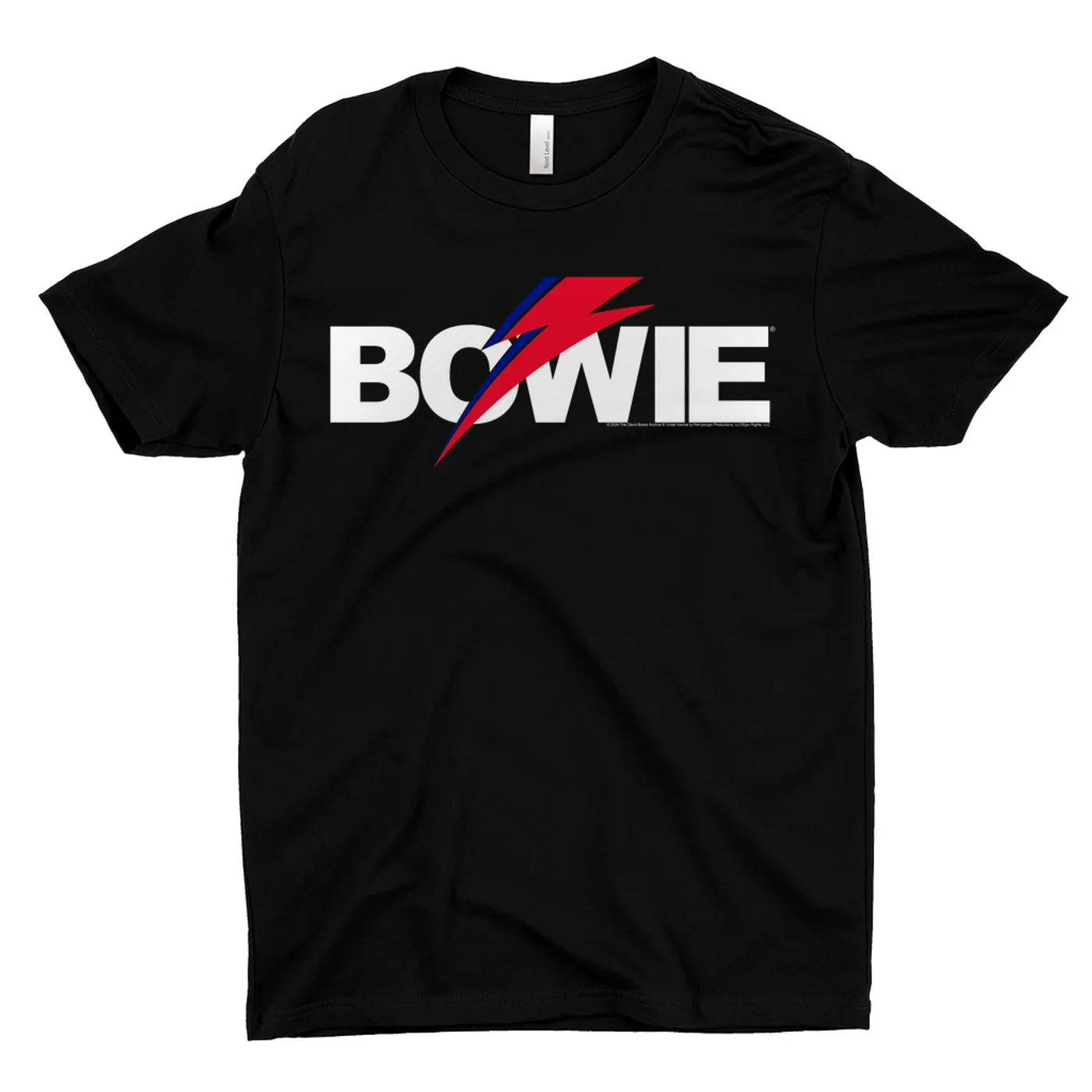 David Bowie T-Shirt | Aladdin Sane Bolt Art Logo David Bowie Dark Shirt