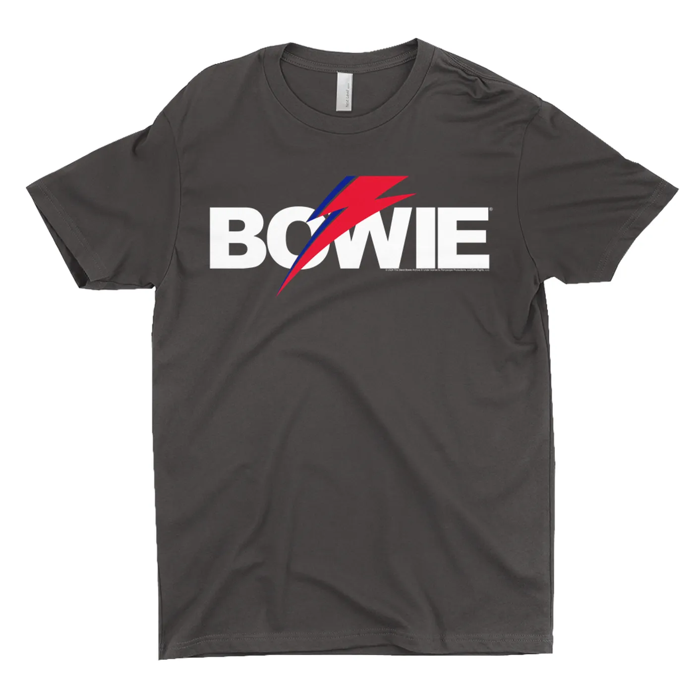 David Bowie T-Shirt | Aladdin Sane Bolt Art Logo David Bowie Dark Shirt