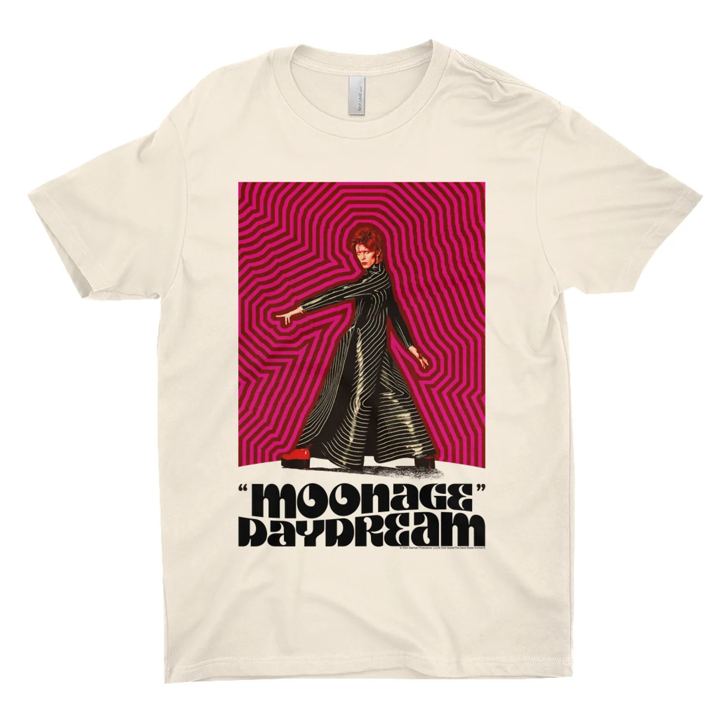 David Bowie T-Shirt | Moonage Daydream Artwork Design David Bowie Light Shirt