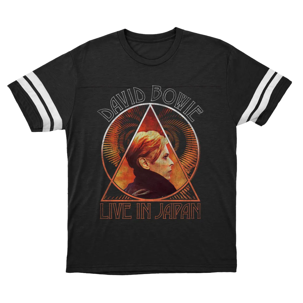 T-Shirt | Live In Japan Low Album Distressed Football Shirt