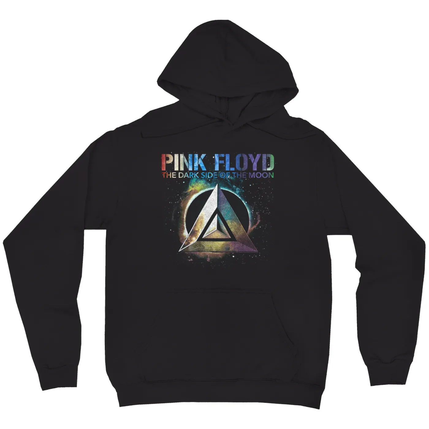 Pink Floyd Hoodie | Dark Side Of The Moon Colorful Sheild Pink Floyd Hoodie