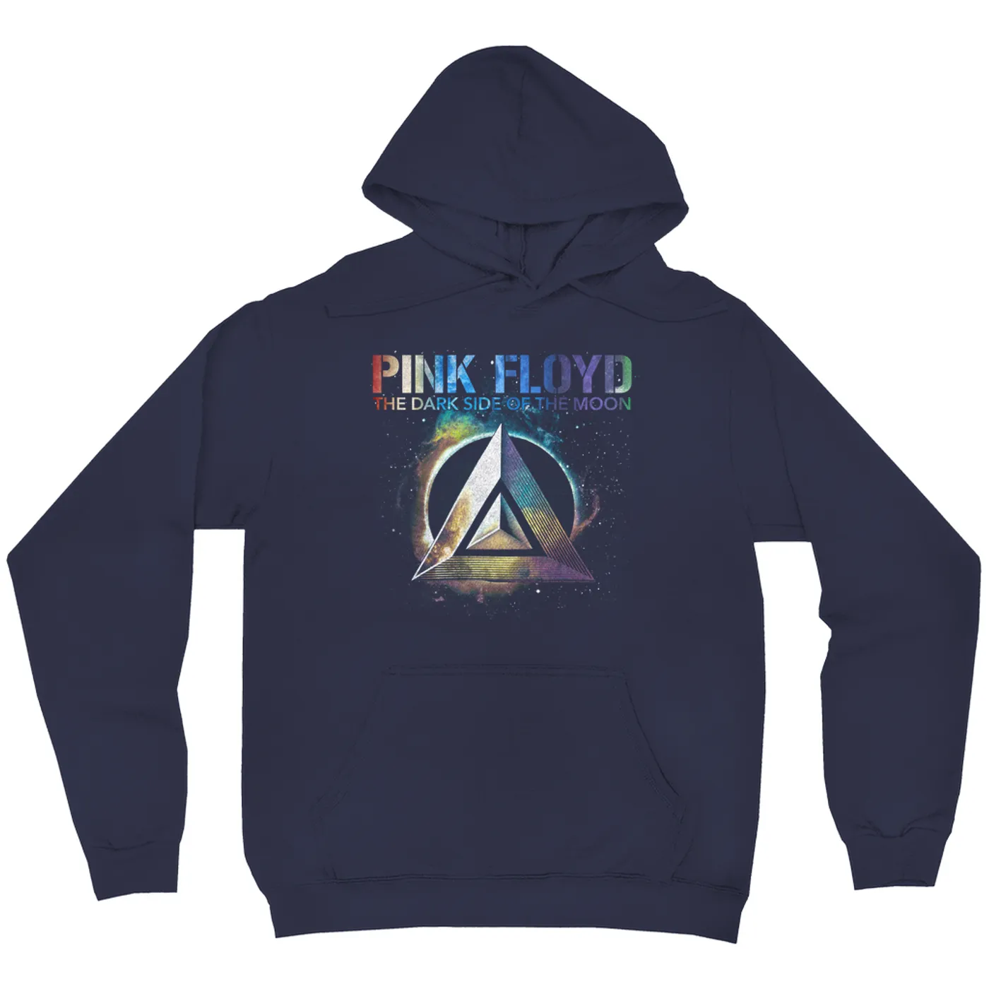 Pink Floyd Hoodie | Dark Side Of The Moon Colorful Sheild Pink Floyd Hoodie