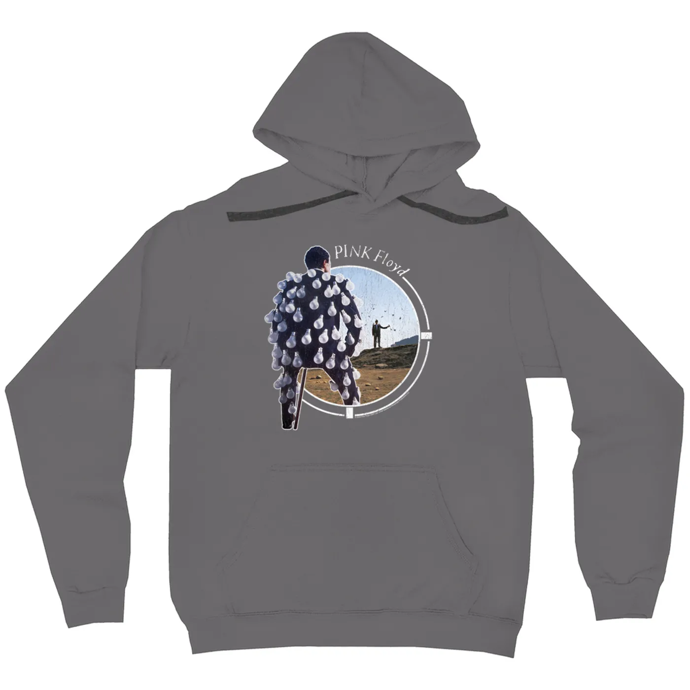 Pink Floyd Hoodie | Deicate Sound of Thunder Circle Design Distressed Pink Floyd Hoodie