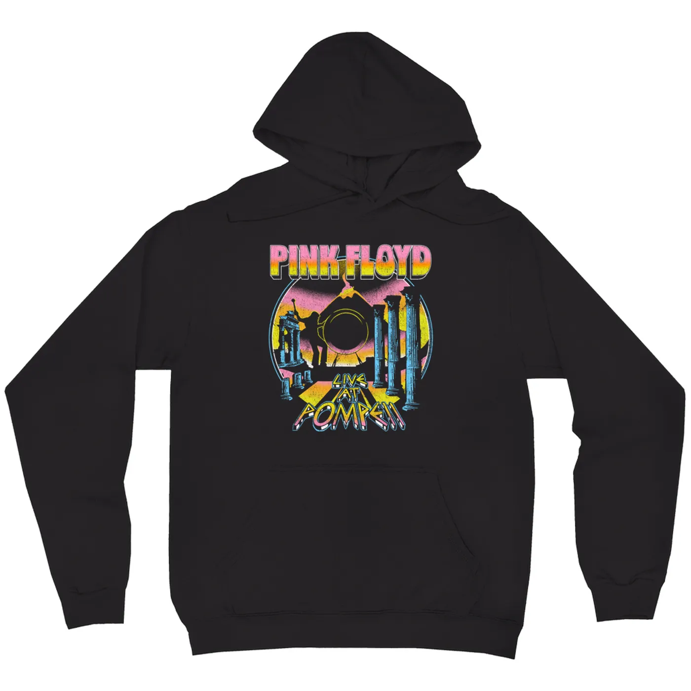 Pink Floyd Hoodie | Colorful Live at Pompeii Pink Floyd Hoodie