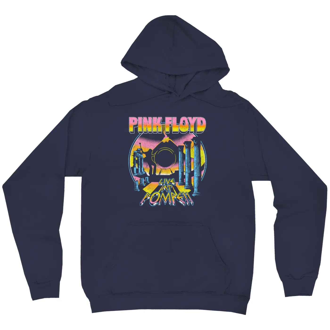 Pink Floyd Hoodie | Colorful Live at Pompeii Pink Floyd Hoodie