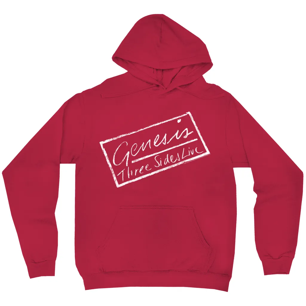 Hoodie | Three Sides Lives Album Design Distressed Hoodie