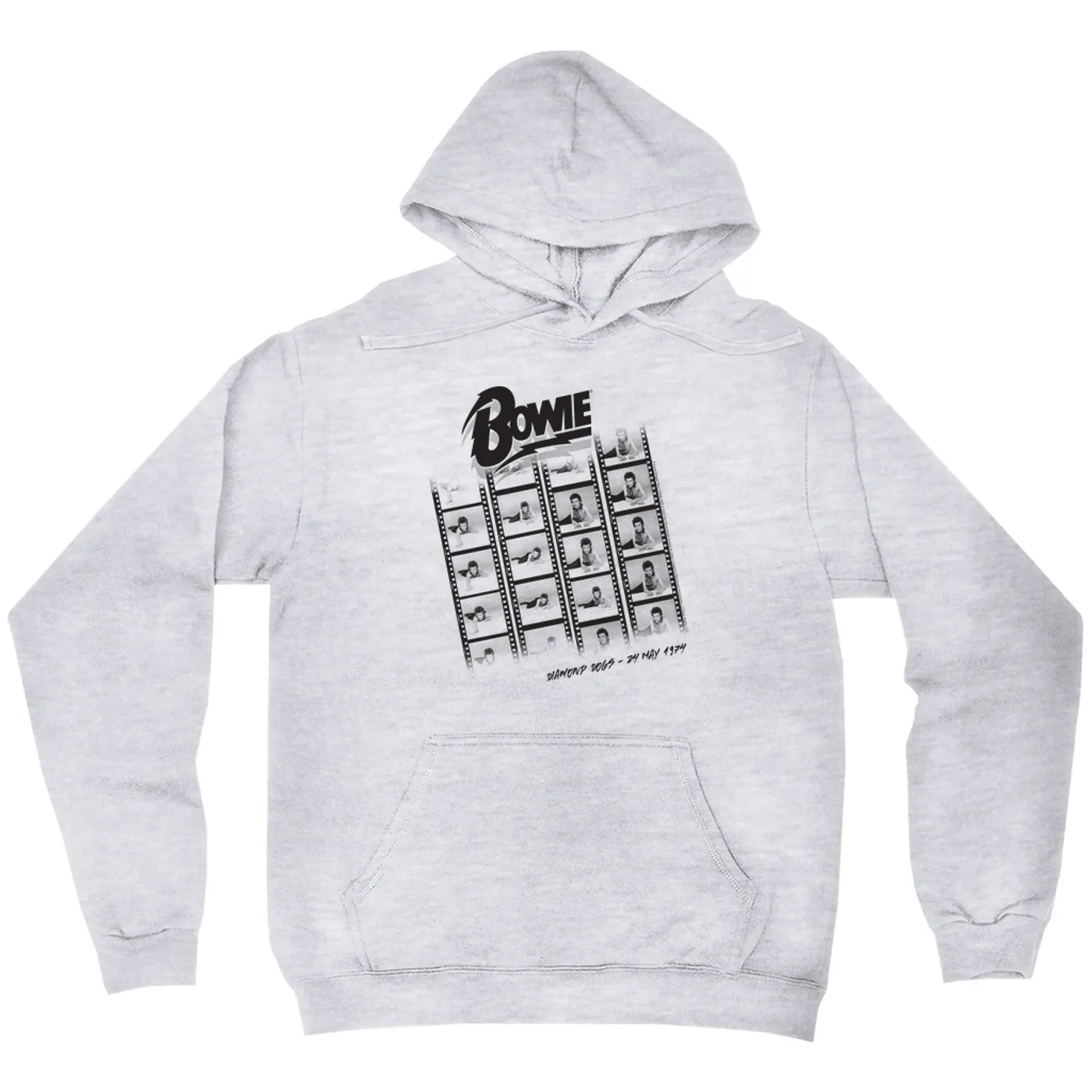 David Bowie Hoodie | Diamond Dogs Photographic Film Design 1974 David Bowie Hoodie