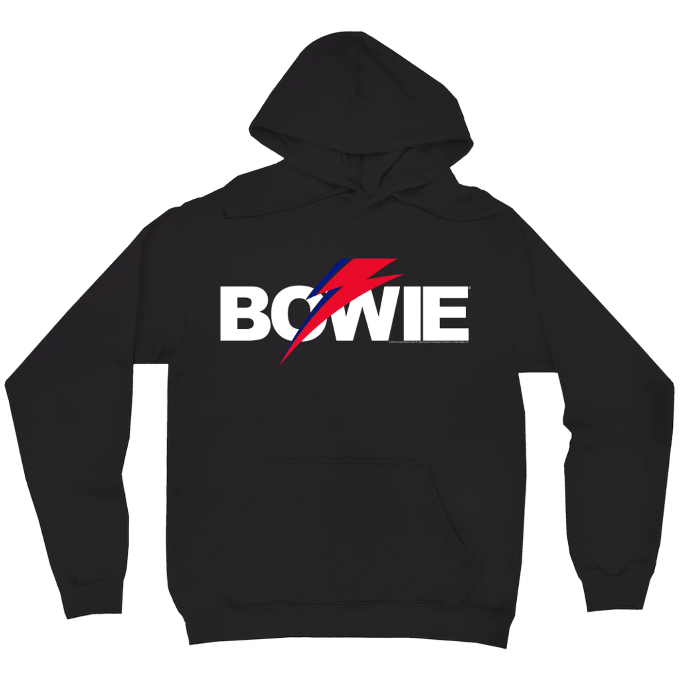 David Bowie Hoodie | Aladdin Sane Bolt Art Logo David Bowie Hoodie