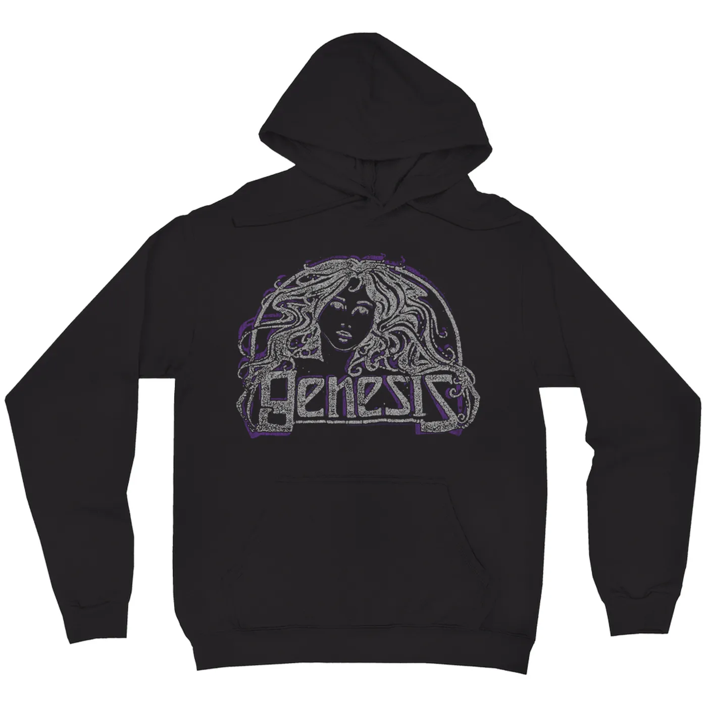 Genesis Hoodie | Nouveau Girl Purple Distressed Genesis Hoodie