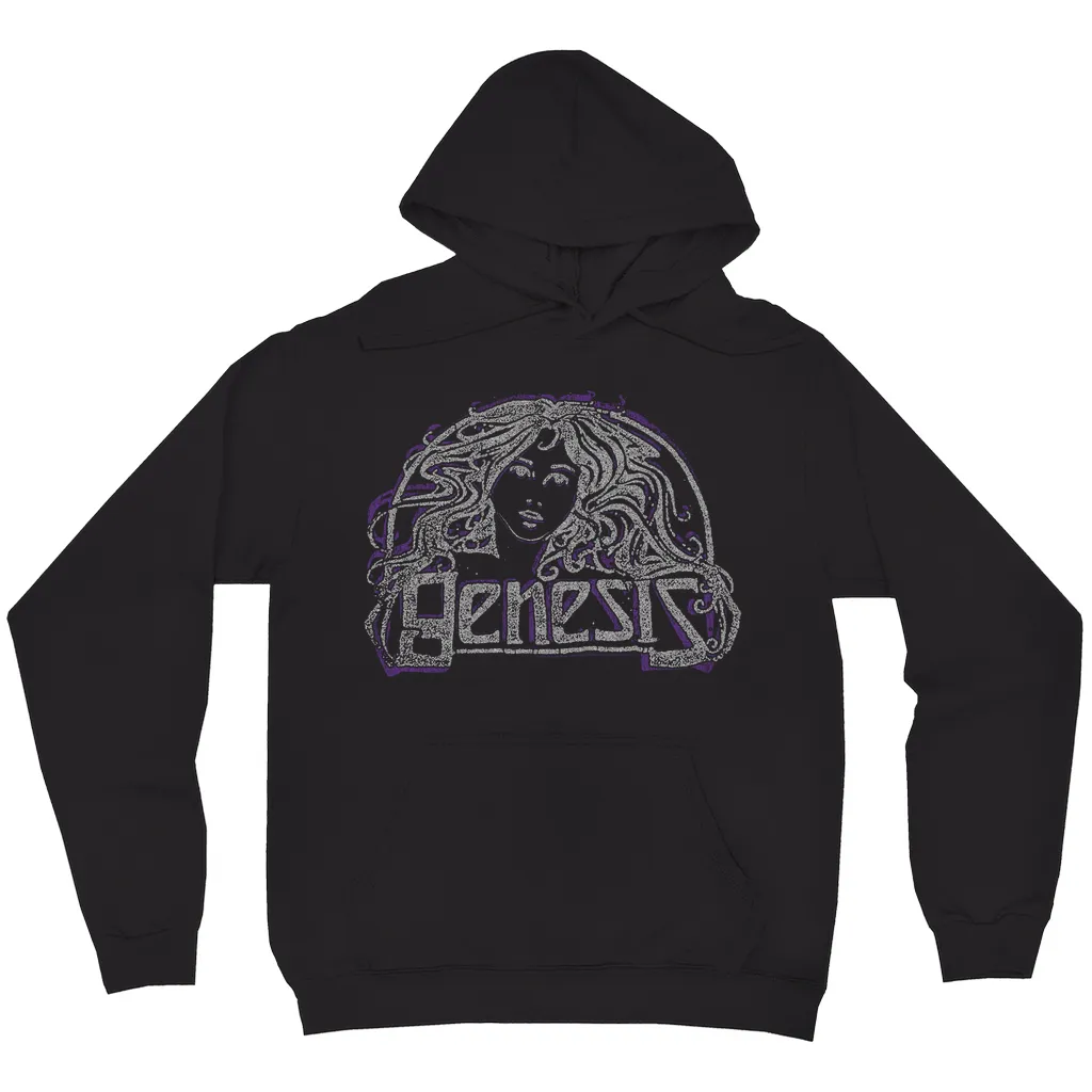 Hoodie | Nouveau Girl Purple Distressed Hoodie