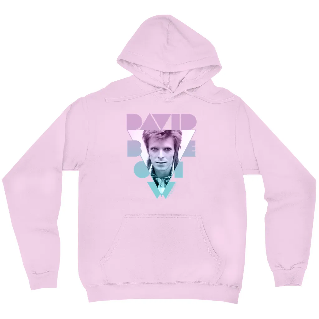 Hoodie | Ombre Pastel Triangle Design Hoodie