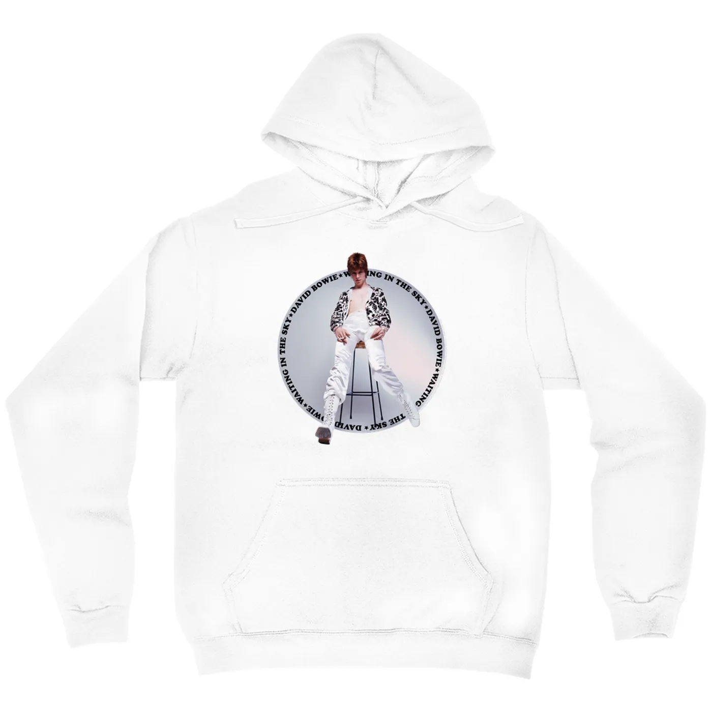 David Bowie Hoodie | Waiting In The Sky Light David Bowie Hoodie