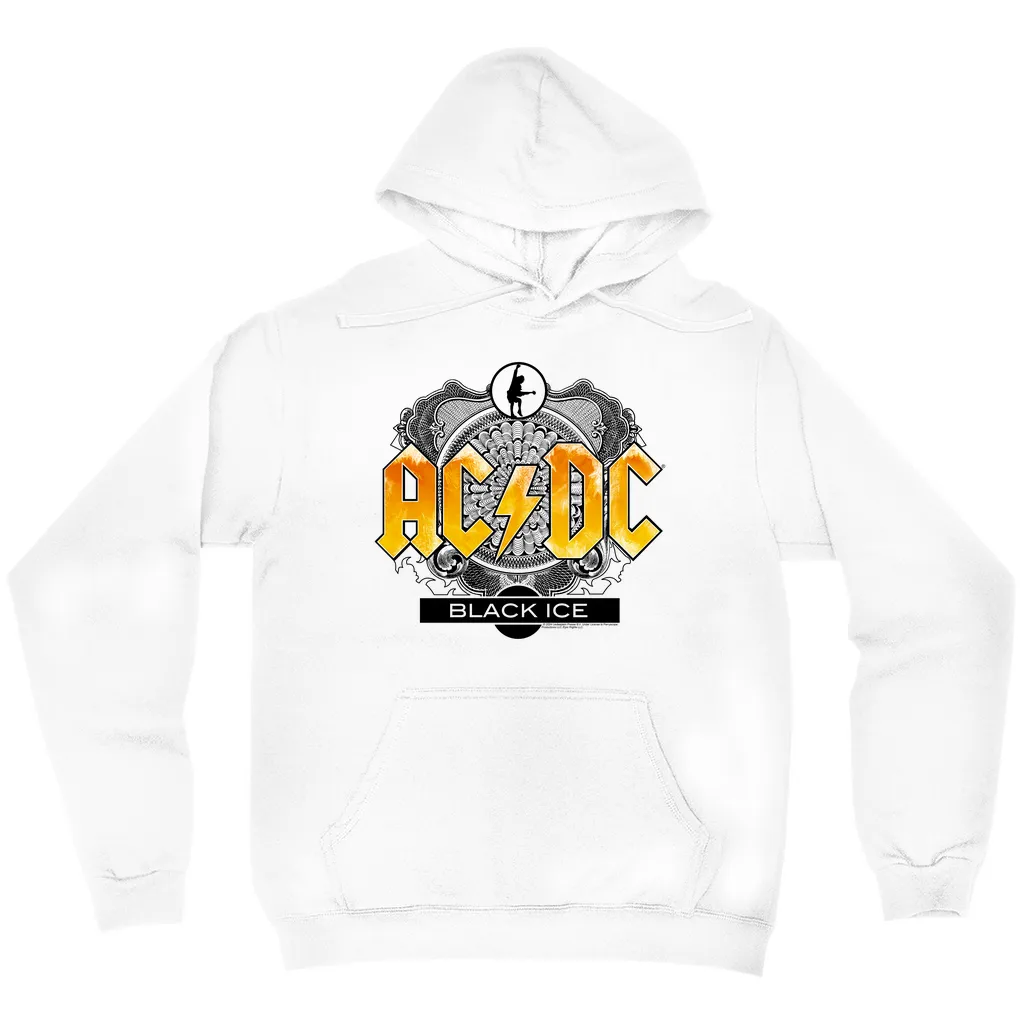 Hoodie | Black Ice Album Art Design Yellow Hoodie