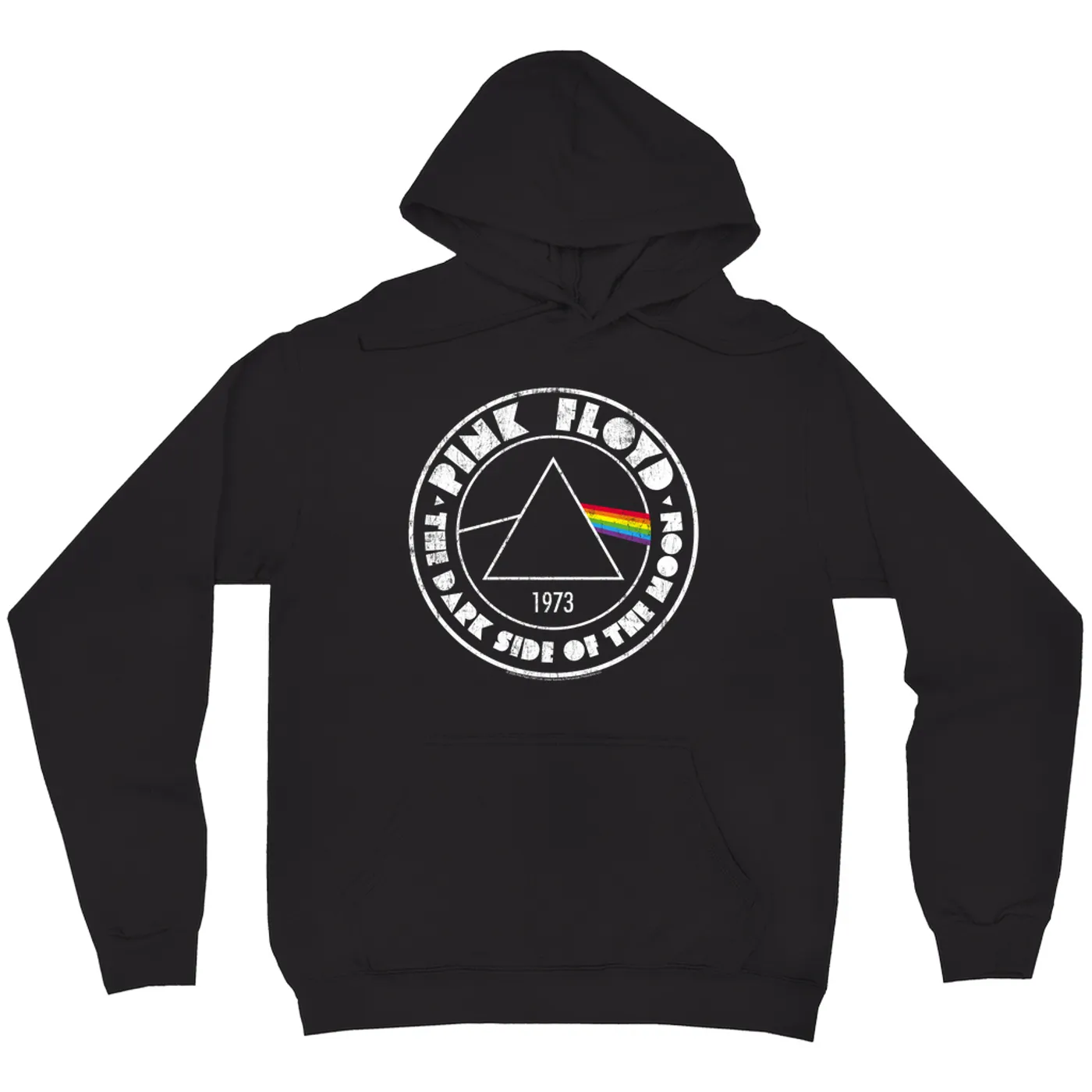 Pink Floyd Hoodie | 1973 The Dark Side Of The Moon Sticker Pink Floyd Hoodie