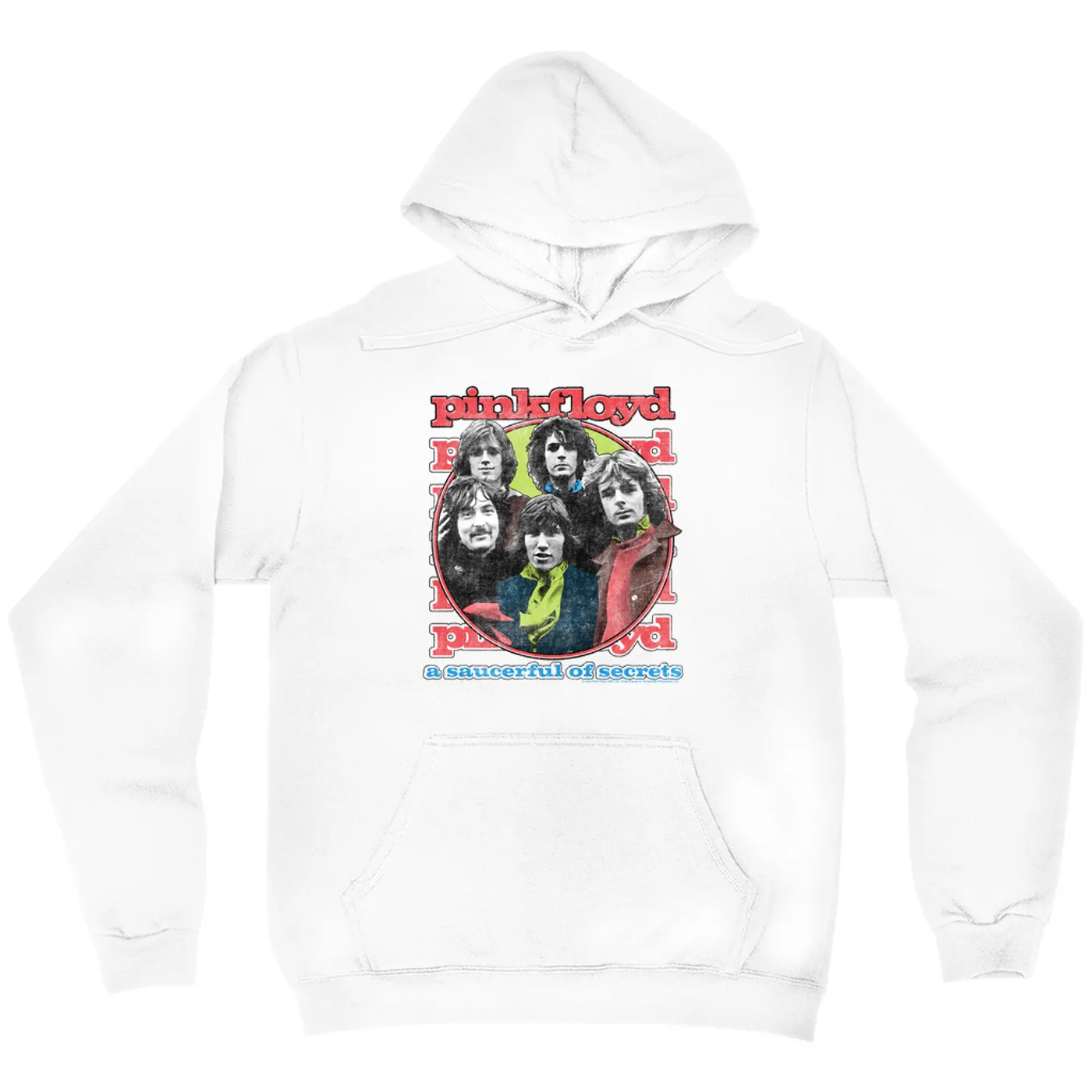 Pink Floyd Hoodie | A Saucerful Of Secrets Group Design (Merchbar Exclusive) Pink Floyd Hoodie