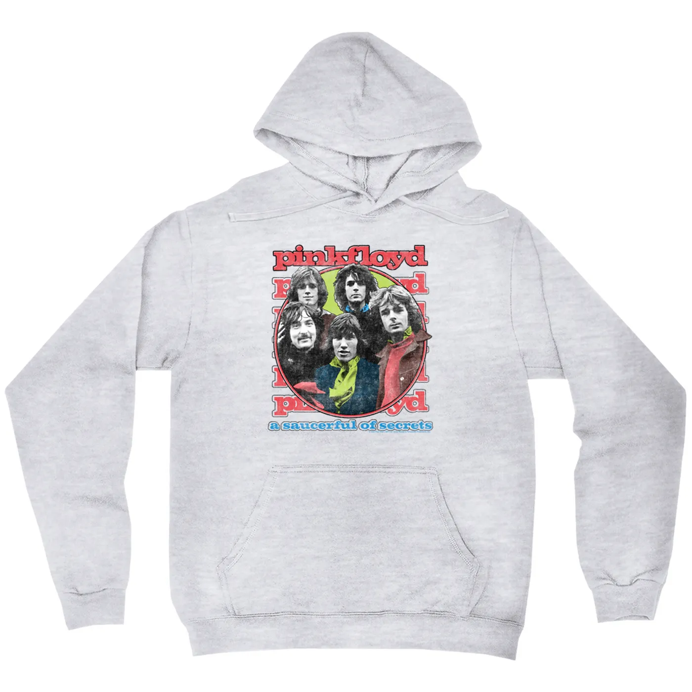 Pink Floyd Hoodie | A Saucerful Of Secrets Group Design (Merchbar Exclusive) Pink Floyd Hoodie