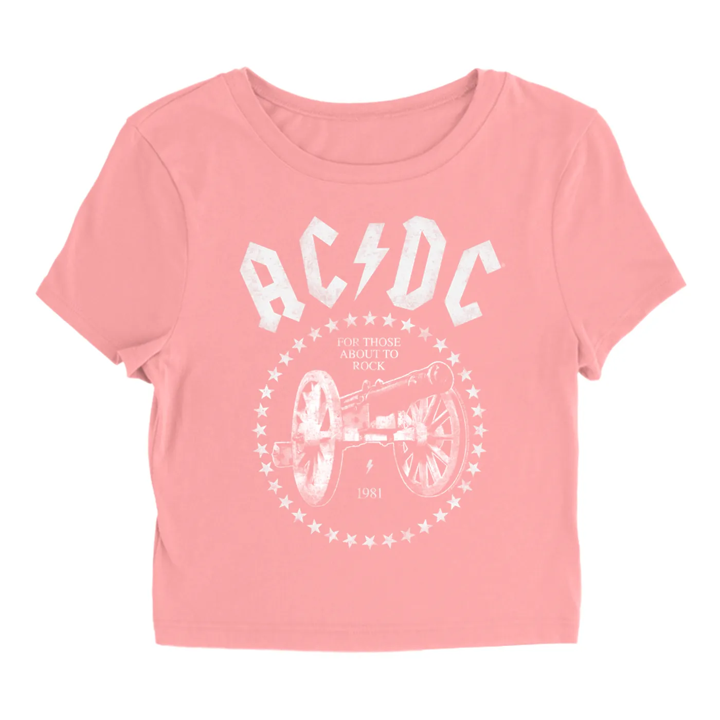 AC/DC Women's T-Shirt | For Those About To Rock 1981 (Merchbar Exclusive) ACDC Baby Tee
