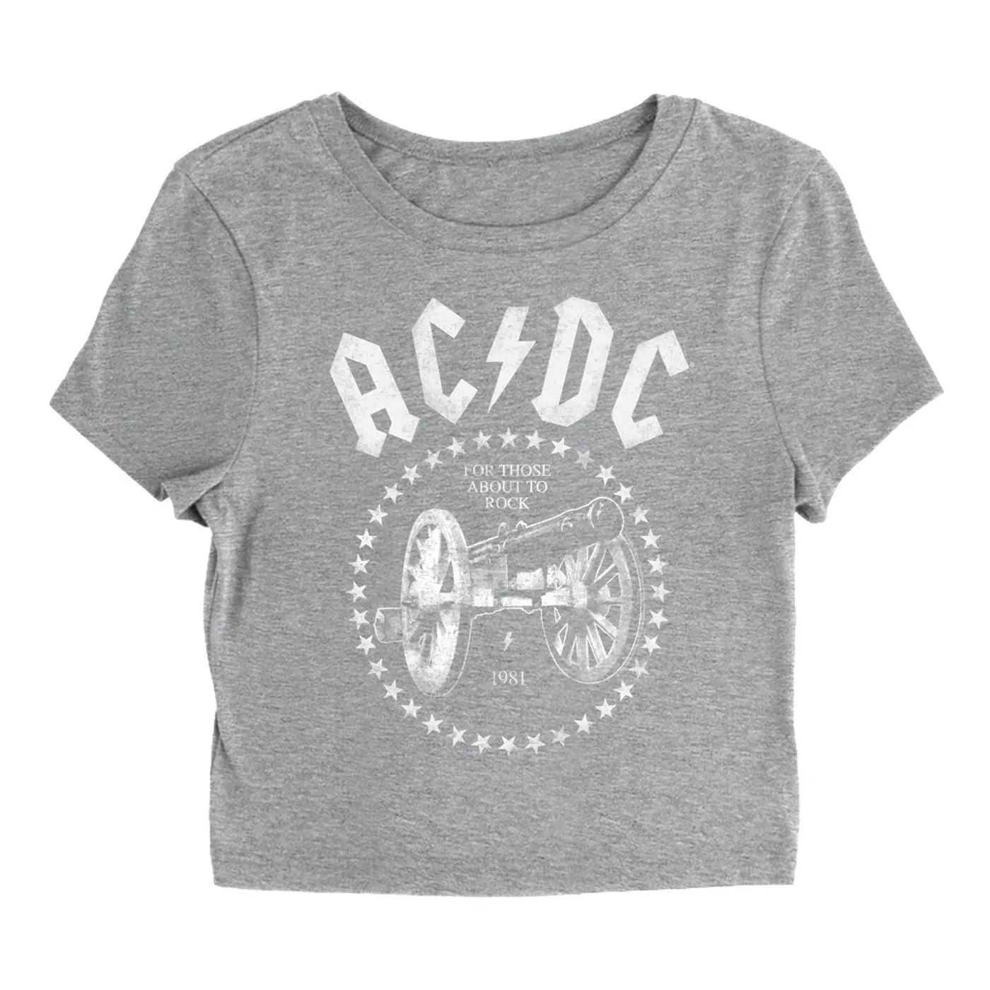 AC/DC Women's T-Shirt | For Those About To Rock 1981 (Merchbar Exclusive) ACDC Baby Tee