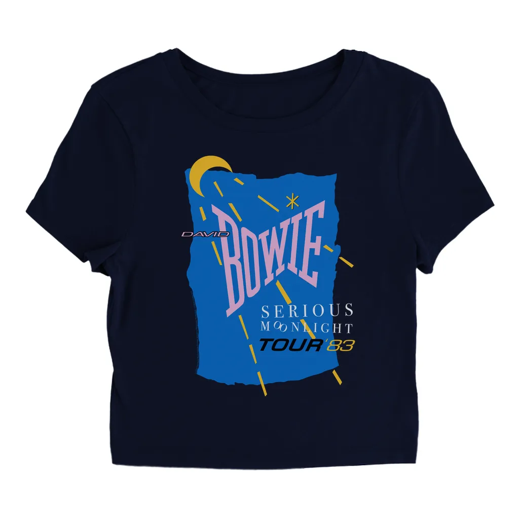 Women's T-Shirt | Serious Moonlight 1983 Tour (Equineop Exclusive) Baby Tee