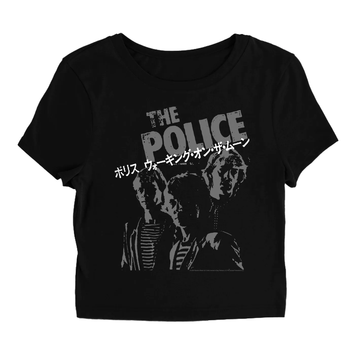 The Police Women's T-Shirt | The Police Japanese Promotion The Police Baby Tee