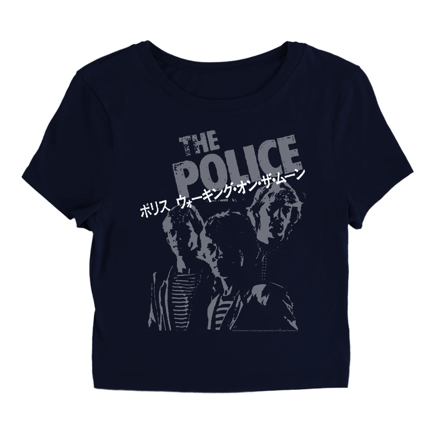 The Police Women's T-Shirt | The Police Japanese Promotion The Police Baby Tee