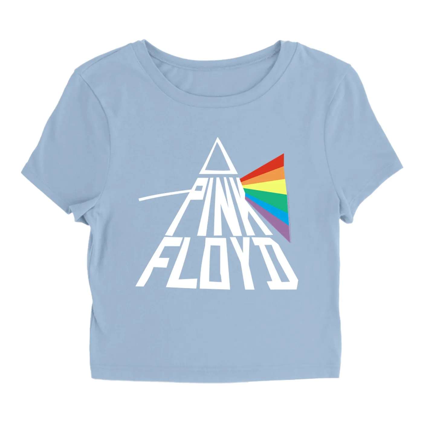 Pink Floyd Women's T-Shirt | Dark Side Of The Moon Modern Prism (Merchbar Exclusive) Pink Floyd Baby Tee