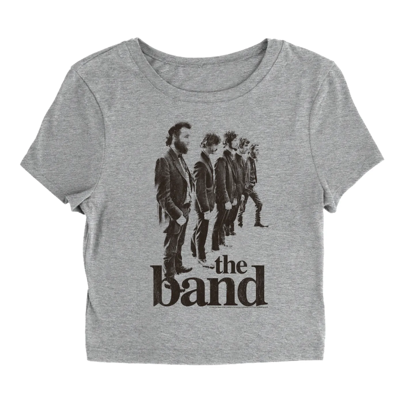 The Band Women's T-Shirt | All Lined Up (Merchbar Exclusive) The Band Baby Tee