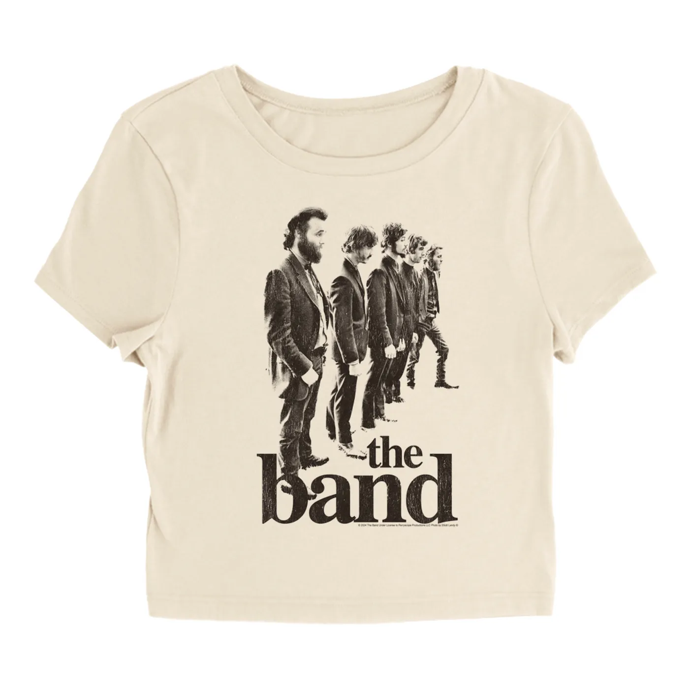 The Band Women's T-Shirt | All Lined Up (Merchbar Exclusive) The Band Baby Tee