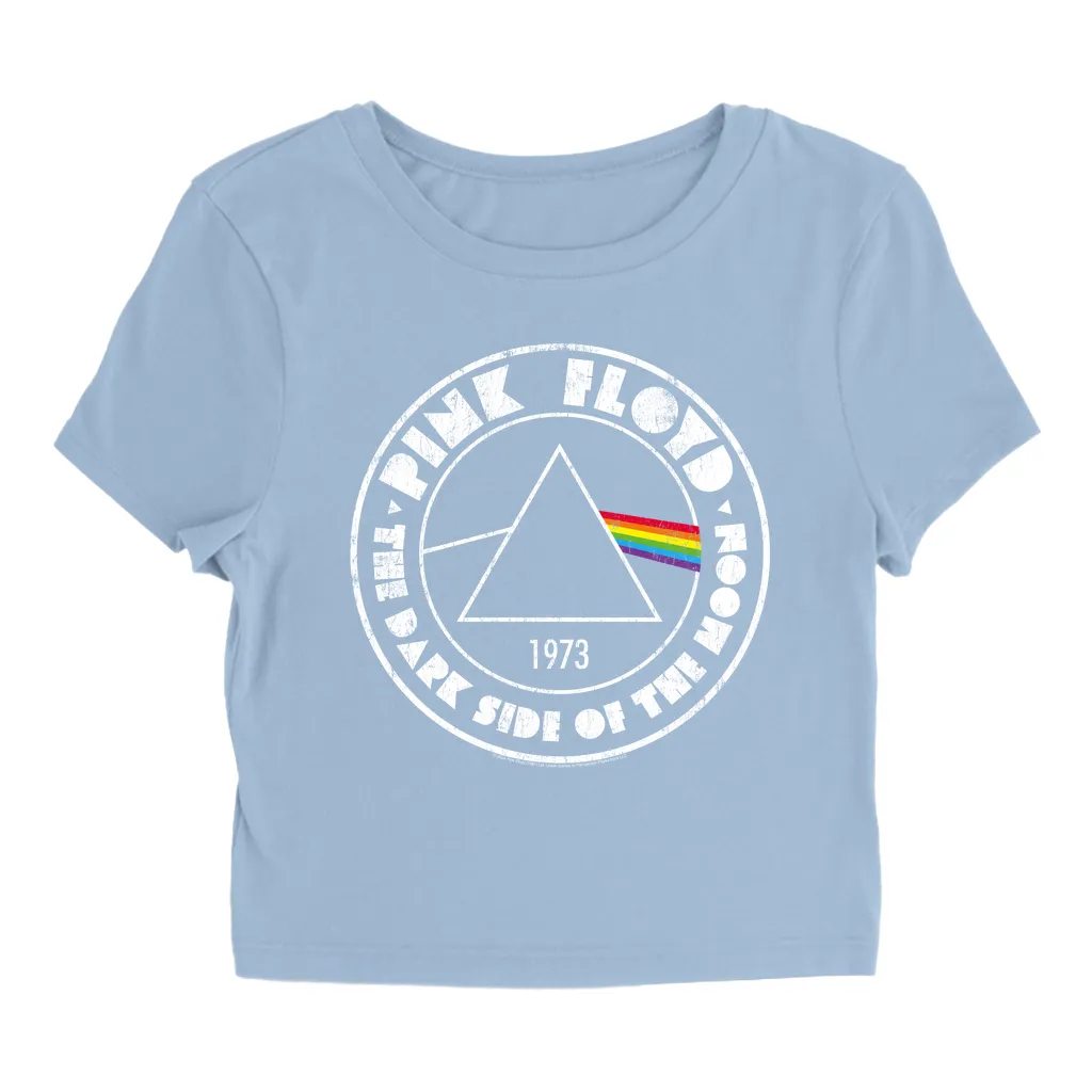 Women's T-Shirt | 1973 The Dark Side Of The Moon Sticker Baby Tee