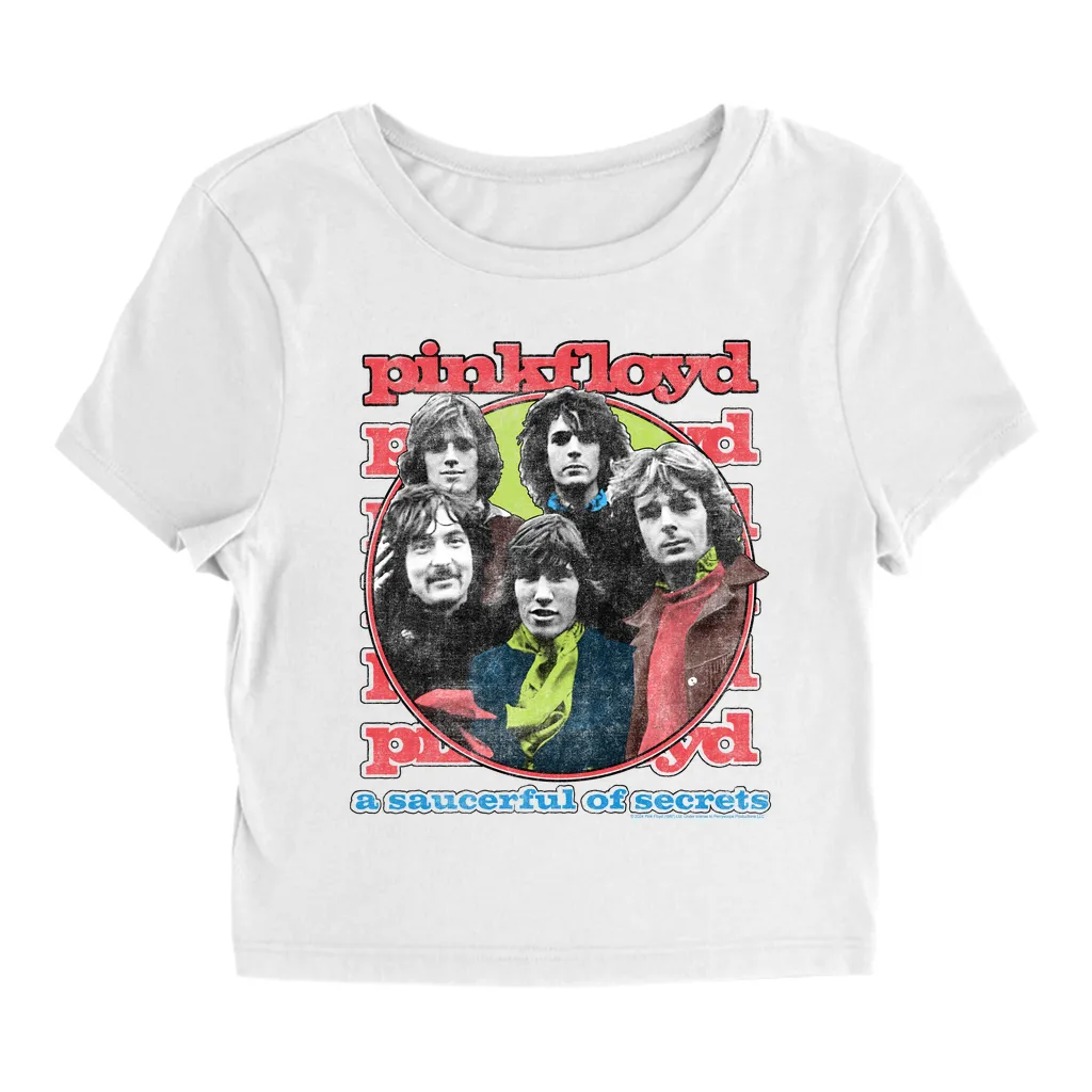 Women's T-Shirt | A Saucerful Of Secrets Group Design (Equineop Exclusive) Baby Tee