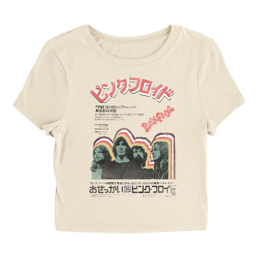 Women's T-Shirt | 1972 Japan Poster Distressed Baby Tee