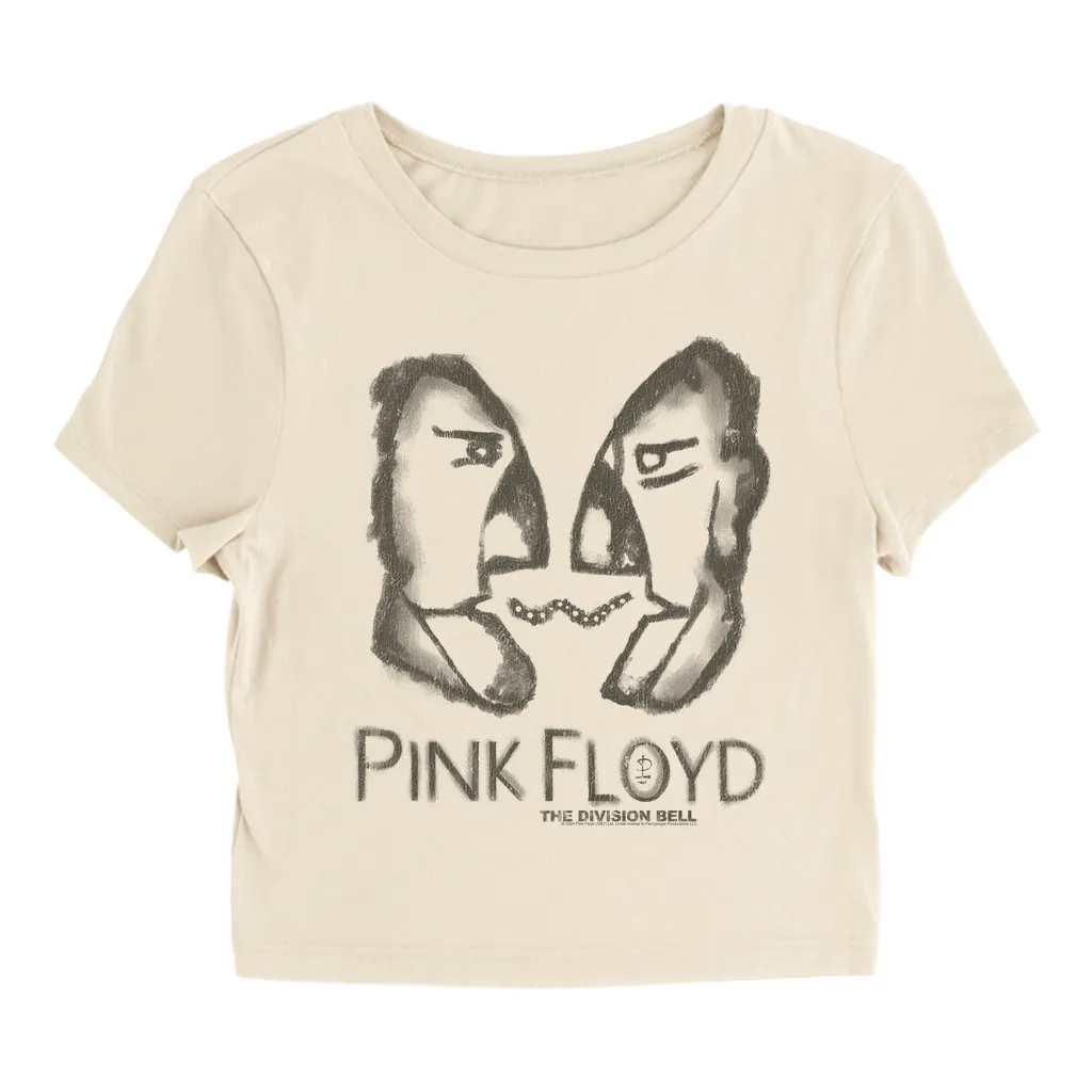 Women's T-Shirt | Bioworld Division Bell Pencil Sketch Baby Tee