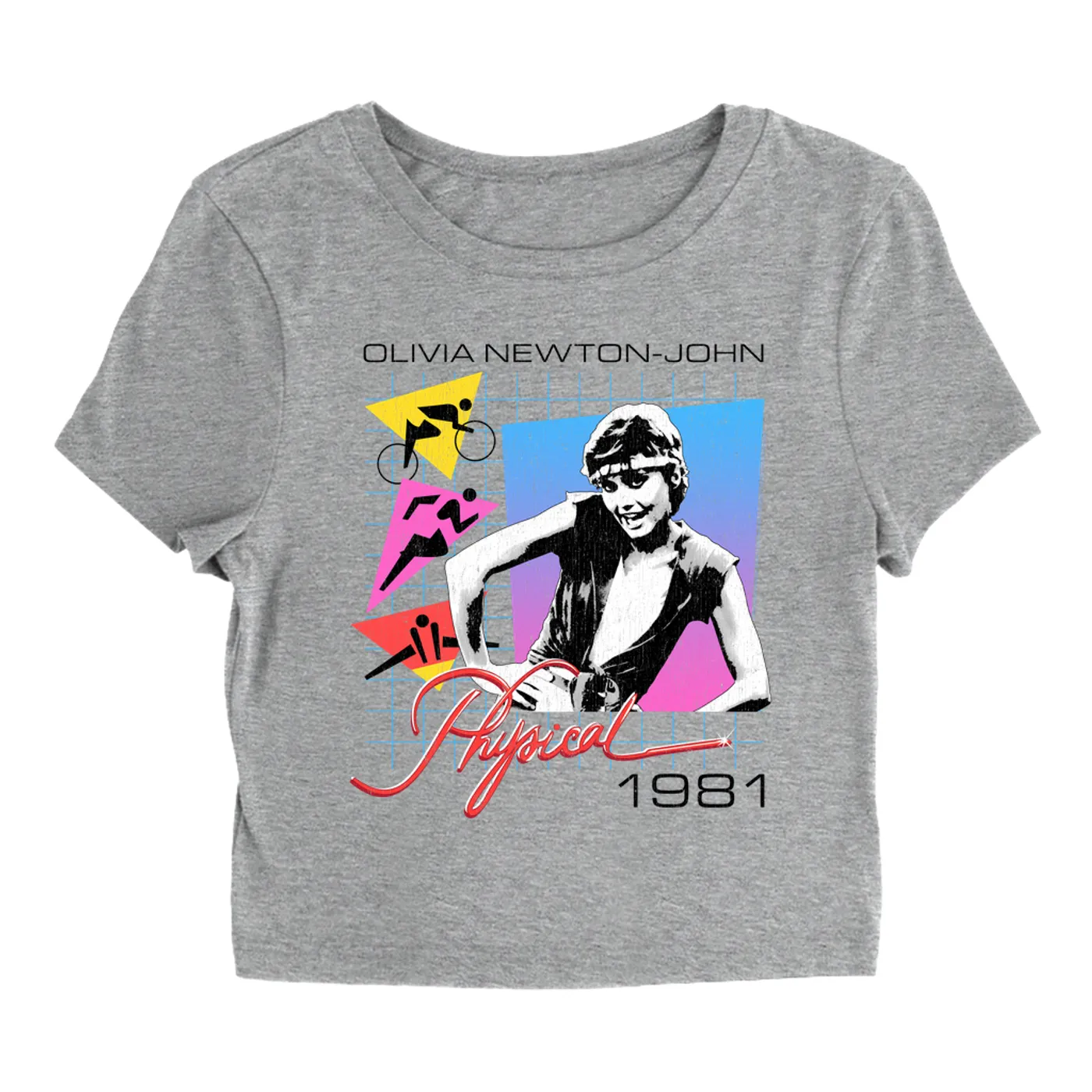 Olivia Newton-John Women's T-Shirt | Let's Get Physical 1981 (Merchbar Exclusive) Olivia Newton John Baby Tee