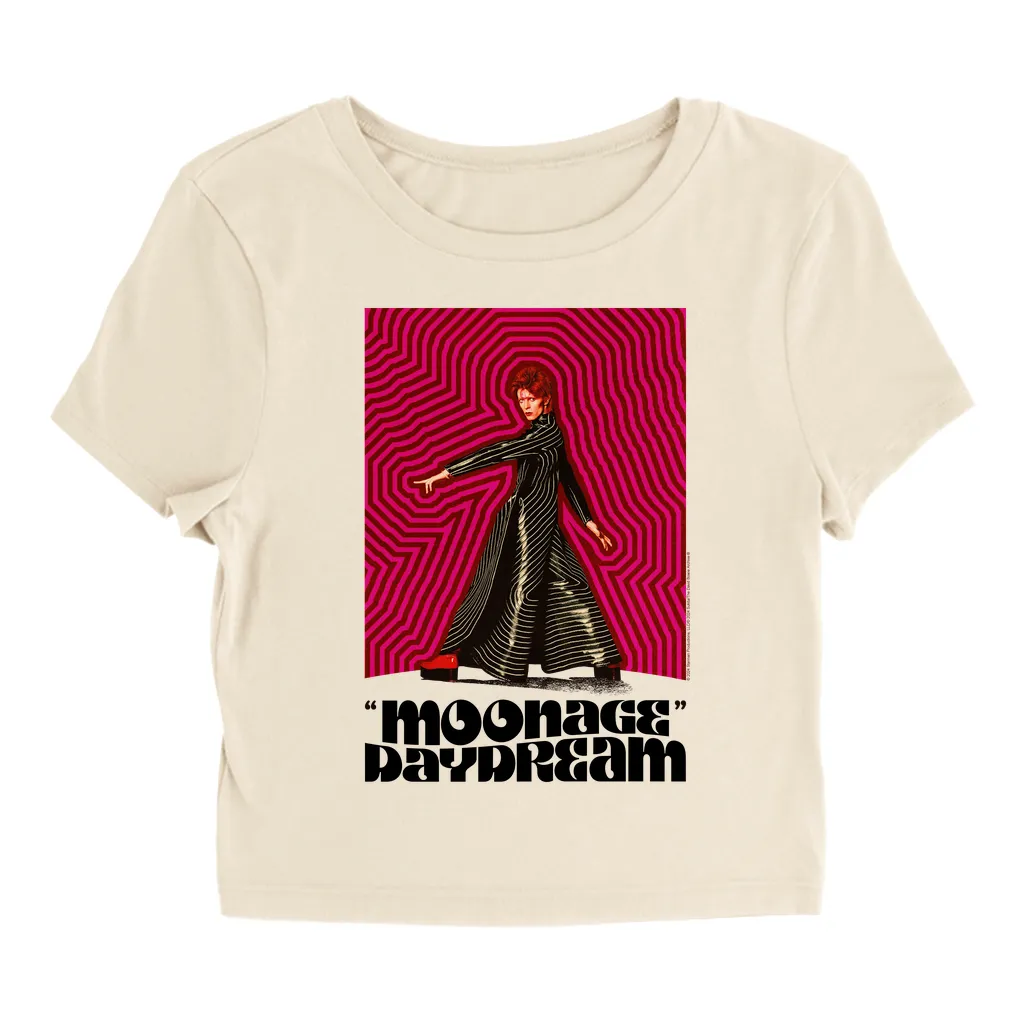Women's T-Shirt | Moonage Daydream Artwork Design Baby Tee