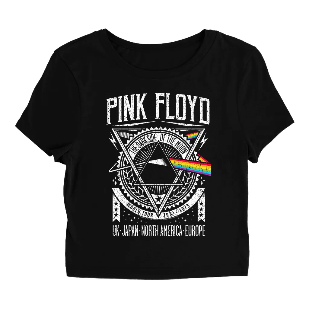 Women's T-Shirt | Dark Side Of The Moon World Tour 1972-1973 Baby Tee